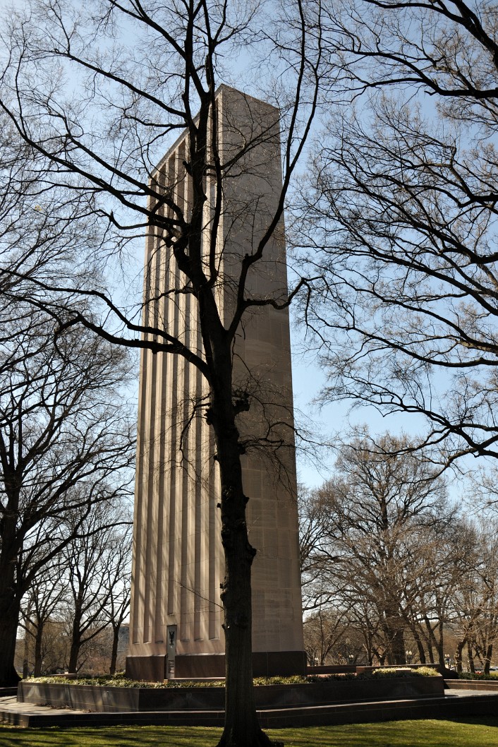Robert A. Taft Memorial and Carillon Through the Trees Robert A. Taft Memorial and Carillon Through the Trees