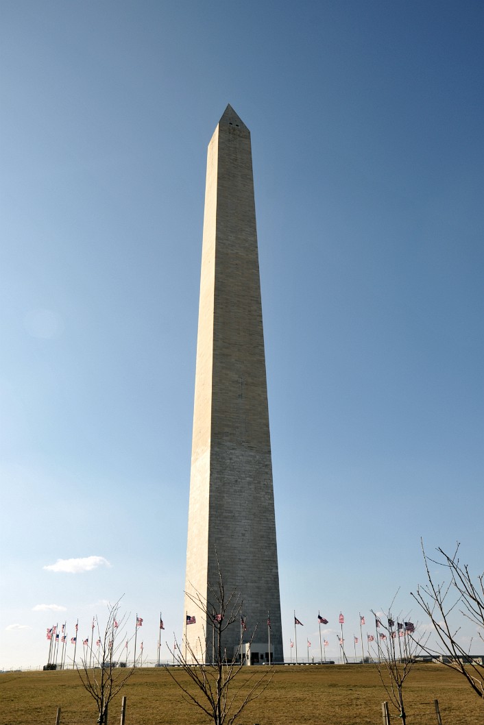 Shadowed White Obelisk Shadowed White Obelisk
