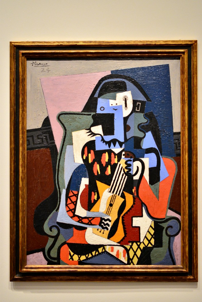 Harlequinn Musician By Pablo Picasso Harlequinn Musician By Pablo Picasso
