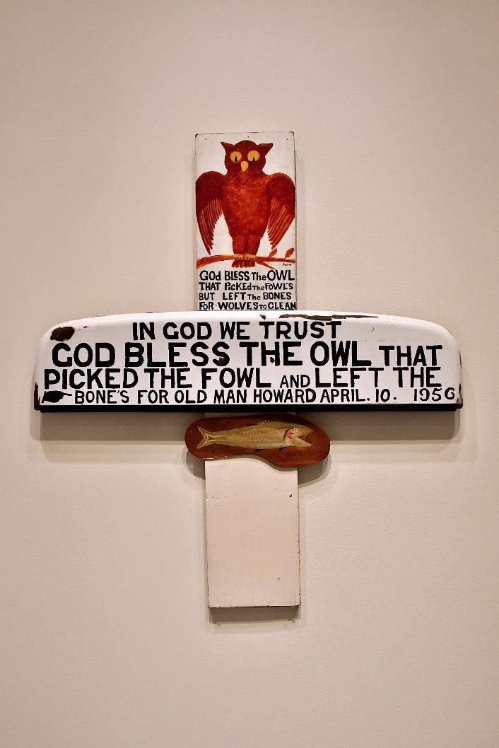 Untitled (God Bless the Owl) by Jesse Howard