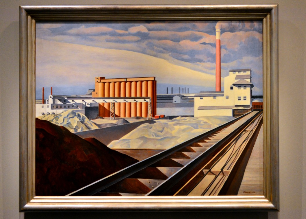 Classic Landscape by Charles Sheeler Classic Landscape by Charles Sheeler