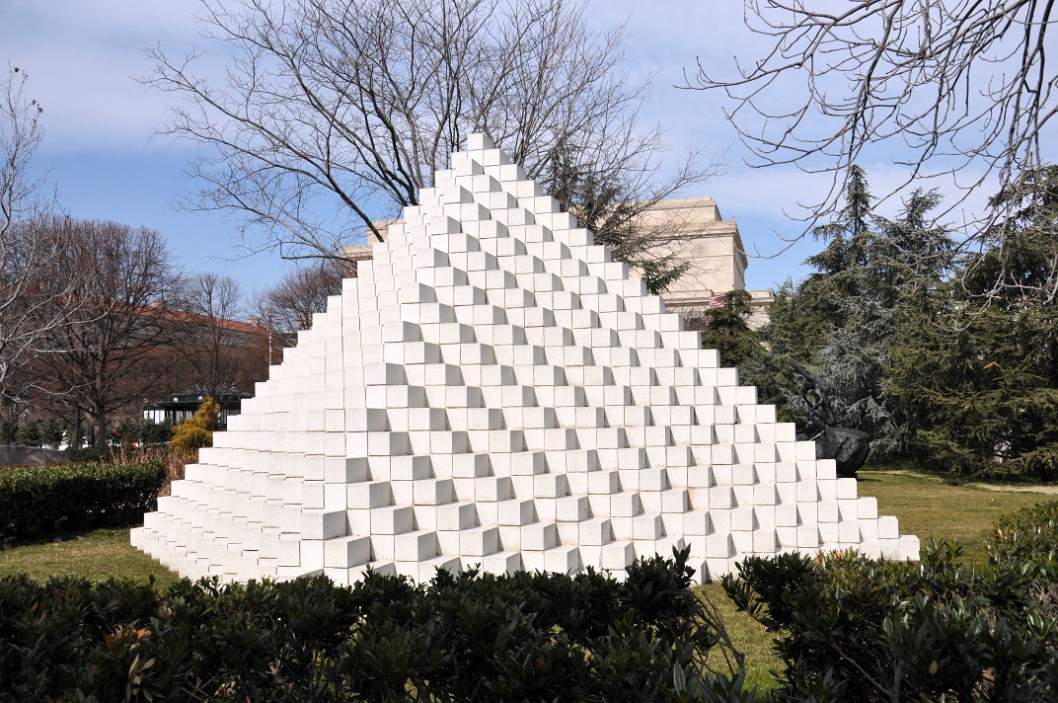 Four Sided Pyramid By Sol LeWitt Four Sided Pyramid By Sol LeWitt