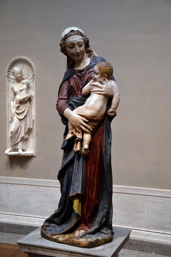 Madonna and Child Made By the Florentine School in the Early XV Century Madonna and Child Made By the Florentine School in the Early XV Century