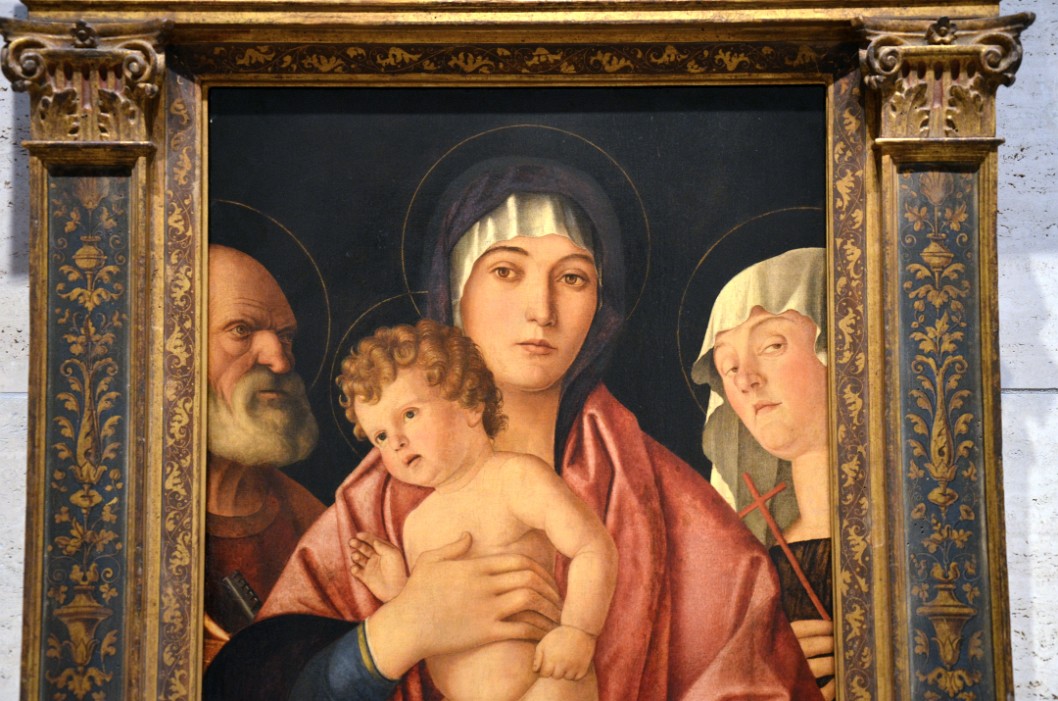 Madonna and Child with Saints By a Follower of Giovanni Bellini Madonna and Child with Saints By a Follower of Giovanni Bellini