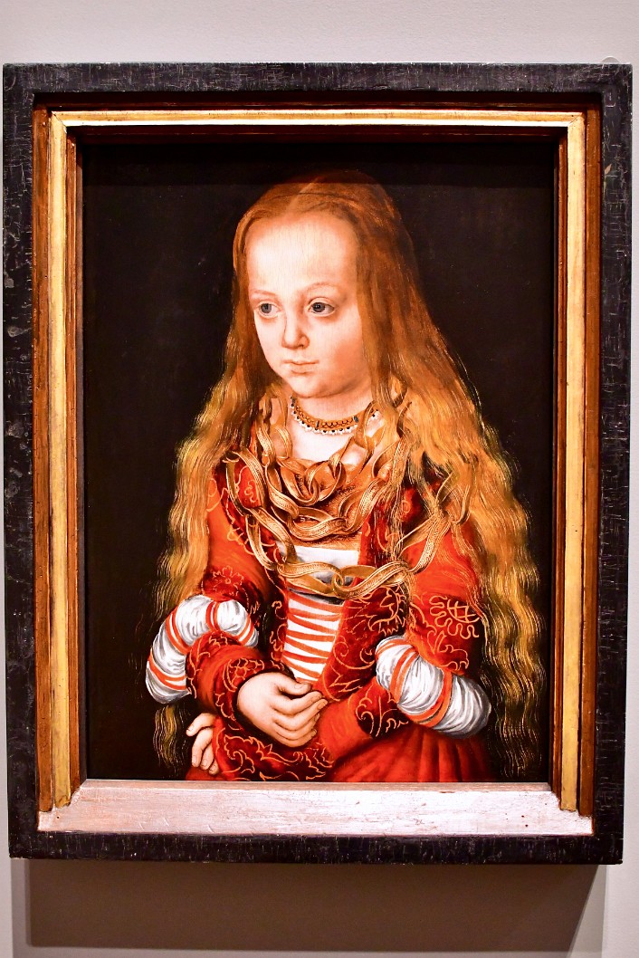 A Princess of Saxony by Lucas Cranach the Elder