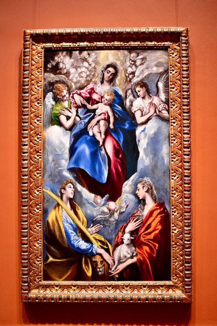 Another View of the Madonna and Child by El Greco