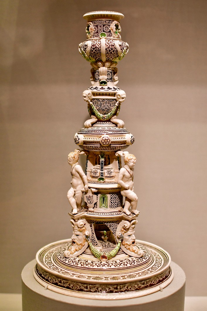 Candlestick From the Saint-Porchaire Region