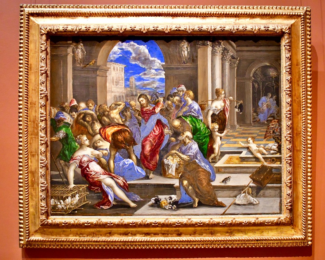 Christ Cleansing the Temple by El Greco