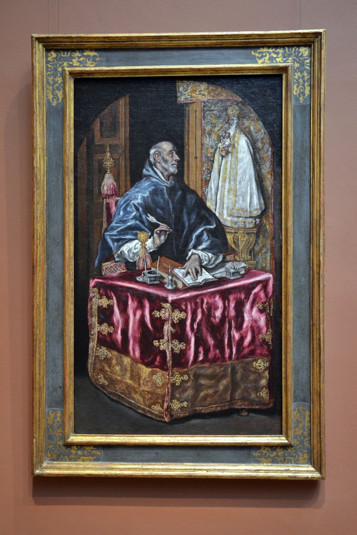 Saint Ildefonso By El Greco Saint Ildefonso By El Greco
