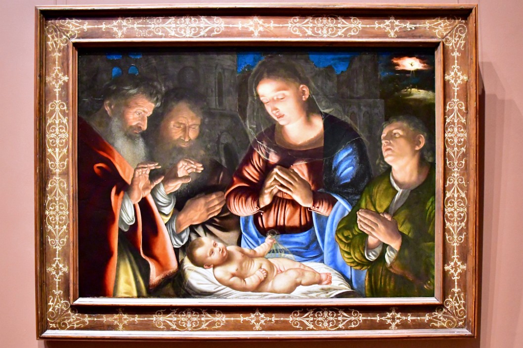 The Adoration of the Shepherds by Giovanni Girolamo Savoldo