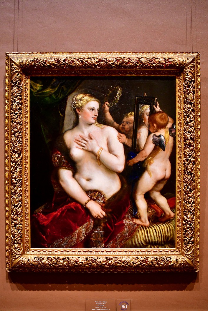 Venus With a Mirror by Titian