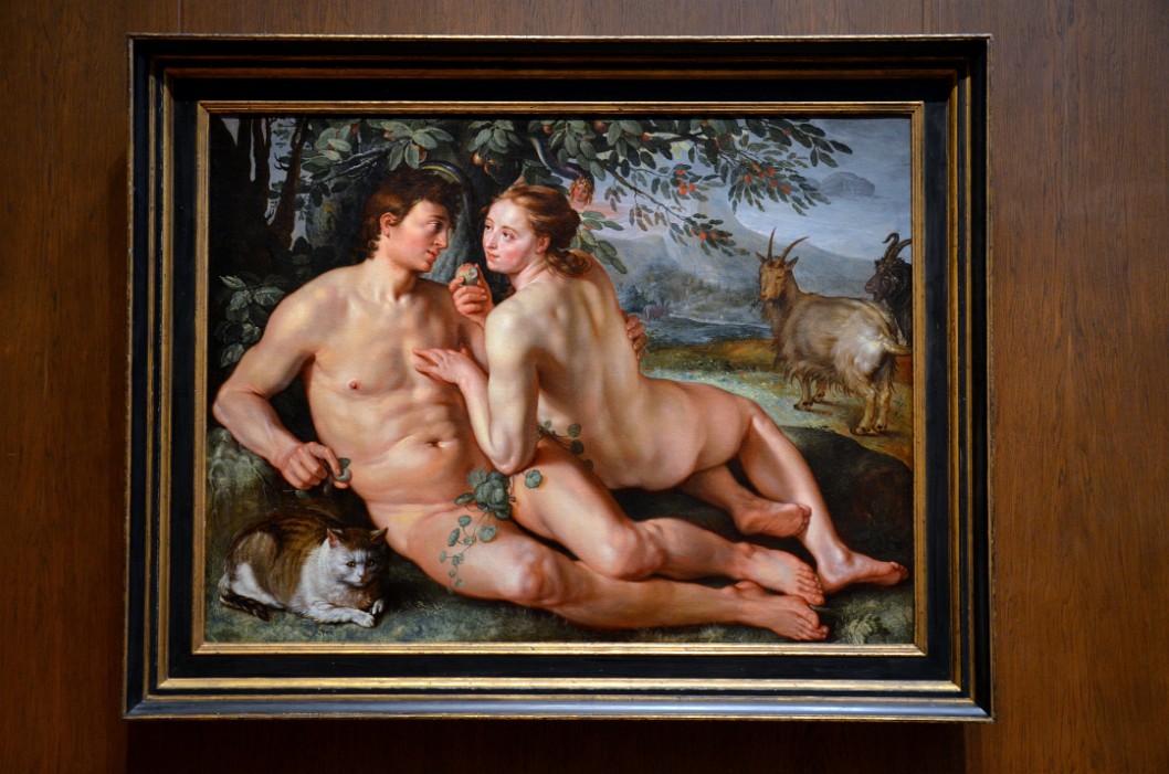 The Fall of Man By Hendrik Goltzius The Fall of Man By Hendrik Goltzius
