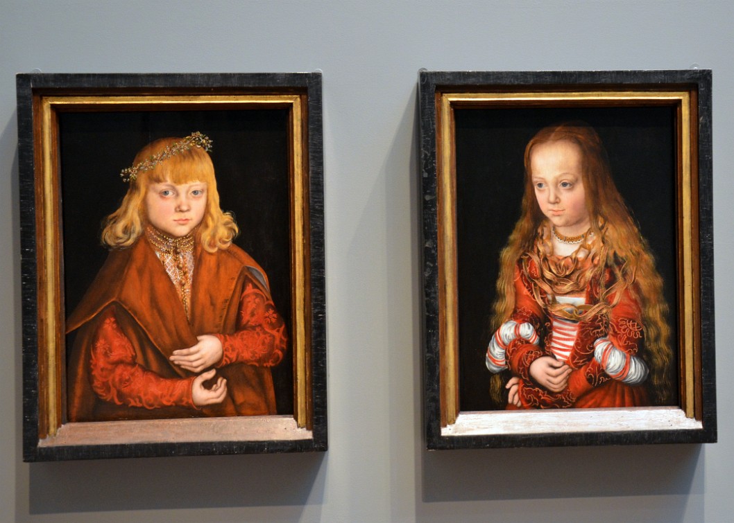 A Prince and Princess of Saxony By Lucas Cranach the Elder A Prince and Princess of Saxony By Lucas Cranach the Elder