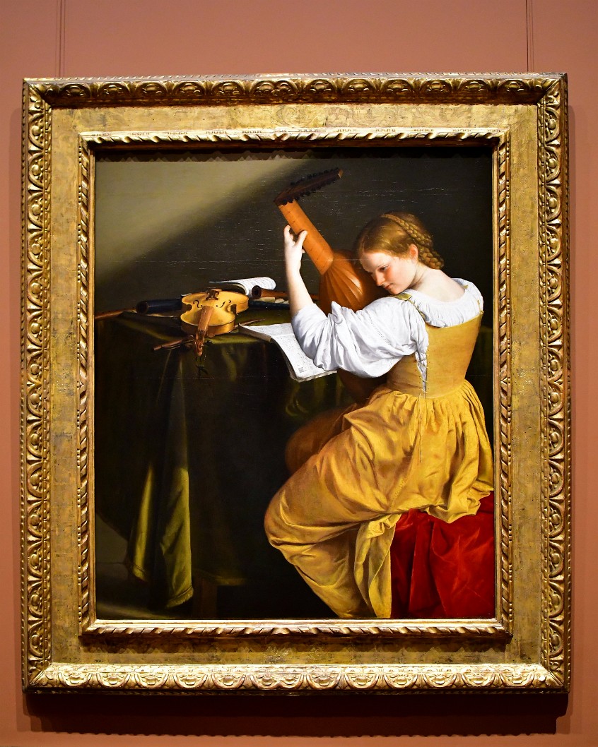 The Lute Player by Orazio Gentileschi