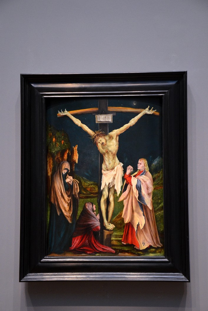 The Small Crucifixion By Matthias Grunewald The Small Crucifixion By Matthias Grunewald