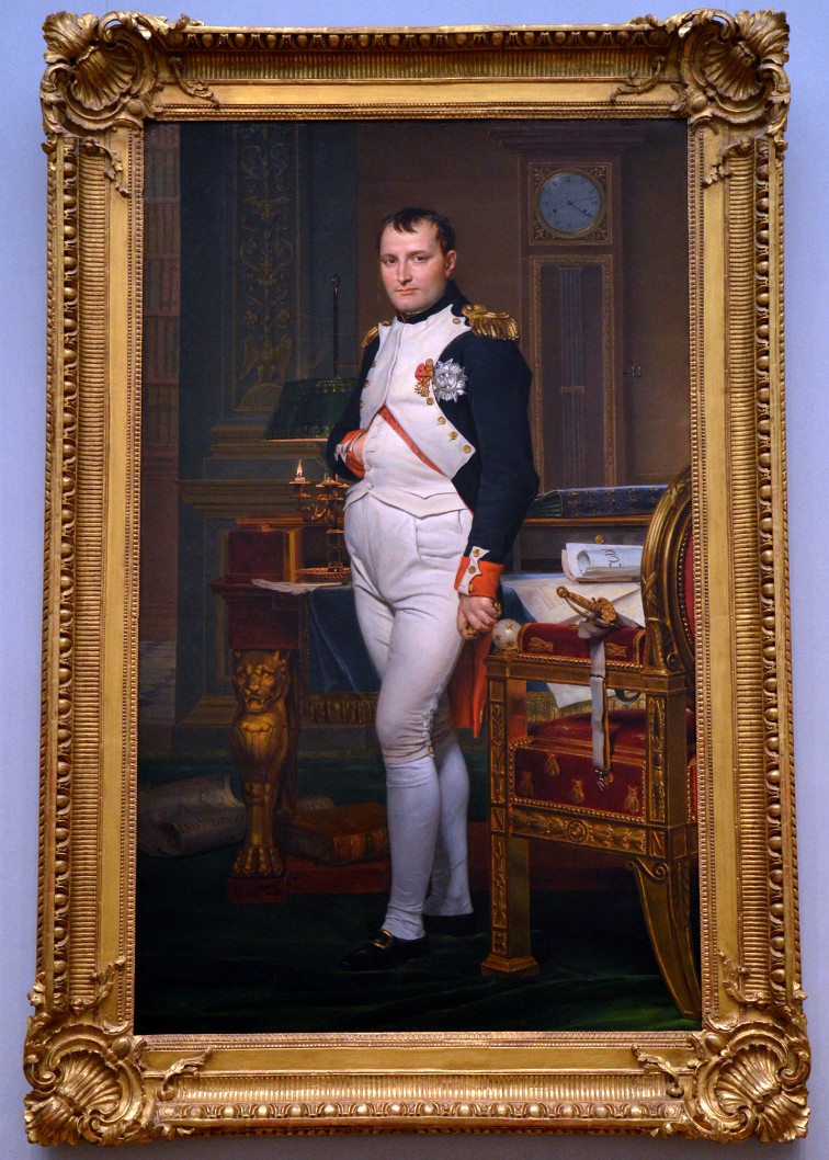 The Emperor Napoleon in His Study at the Tuileries By Jacques-Louis David The Emperor Napoleon in His Study at the Tuileries By Jacques-Louis David