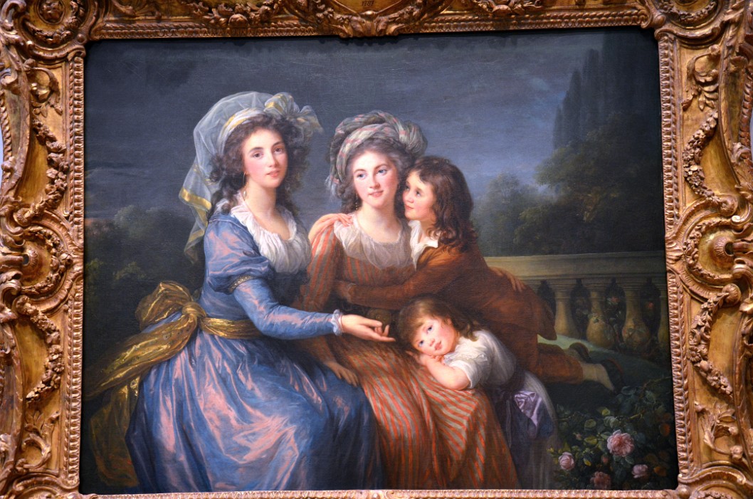 The Marquise de Pezay, and the Marquise de Rougé with Her Sons Alexis and Adrien By Élisabeth-Louise Vigée Le Brun The Marquise de Pezay, and the Marquise de Roug? with Her Sons Alexis and Adrien By ?lisabeth-Louise Vig?e Le Brun