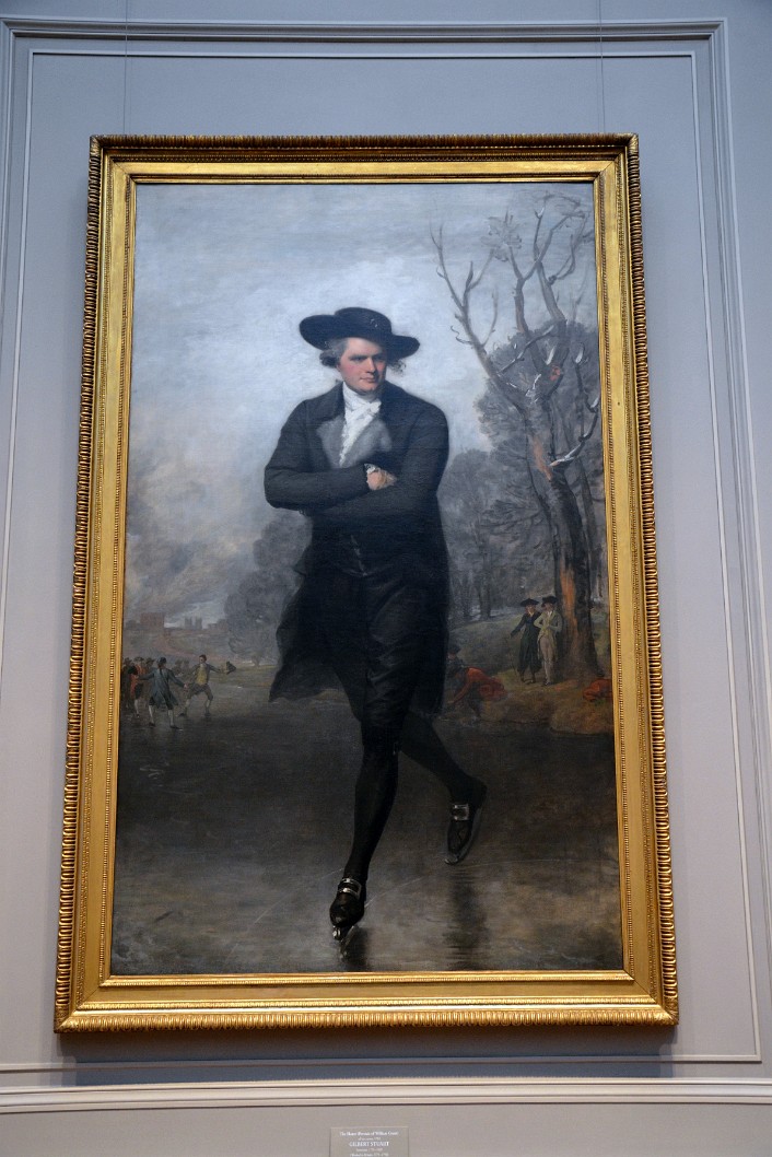 The Skater (Portrait of William Grant) By Gilbert Stuart The Skater (Portrait of William Grant) By Gilbert Stuart