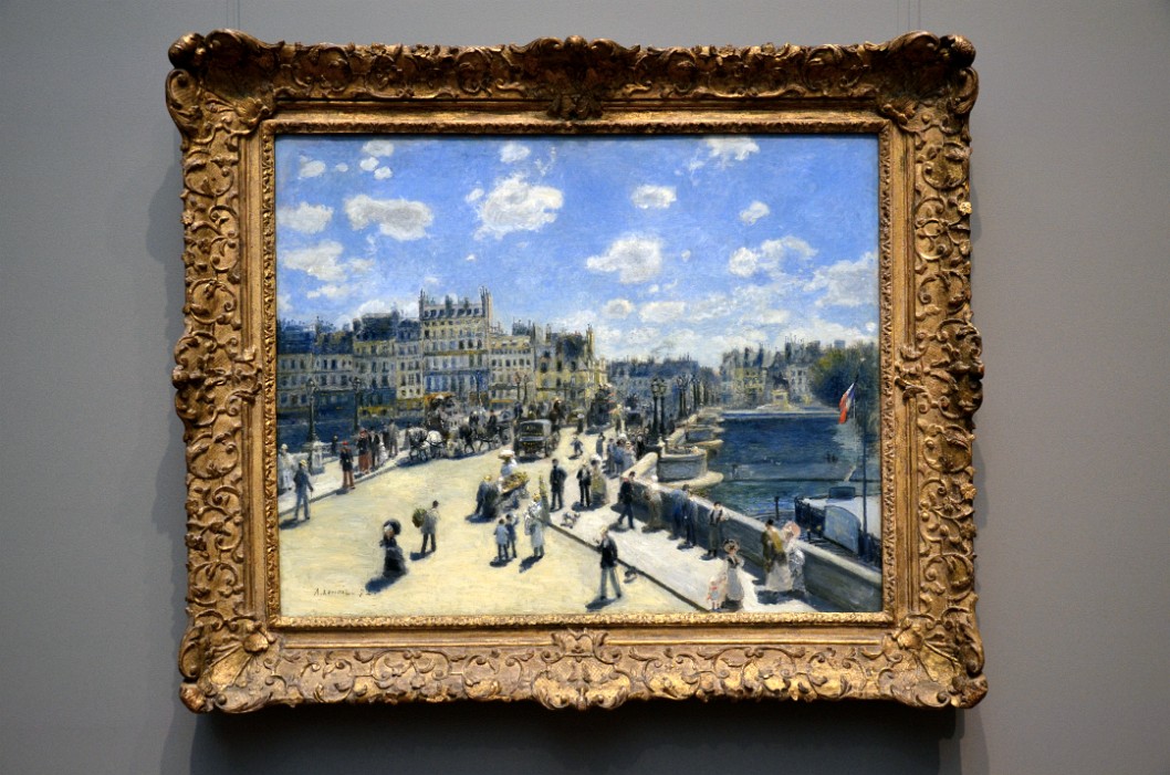 Pont Neuf, Paris By Auguste Renoir Pont Neuf, Paris By Auguste Renoir