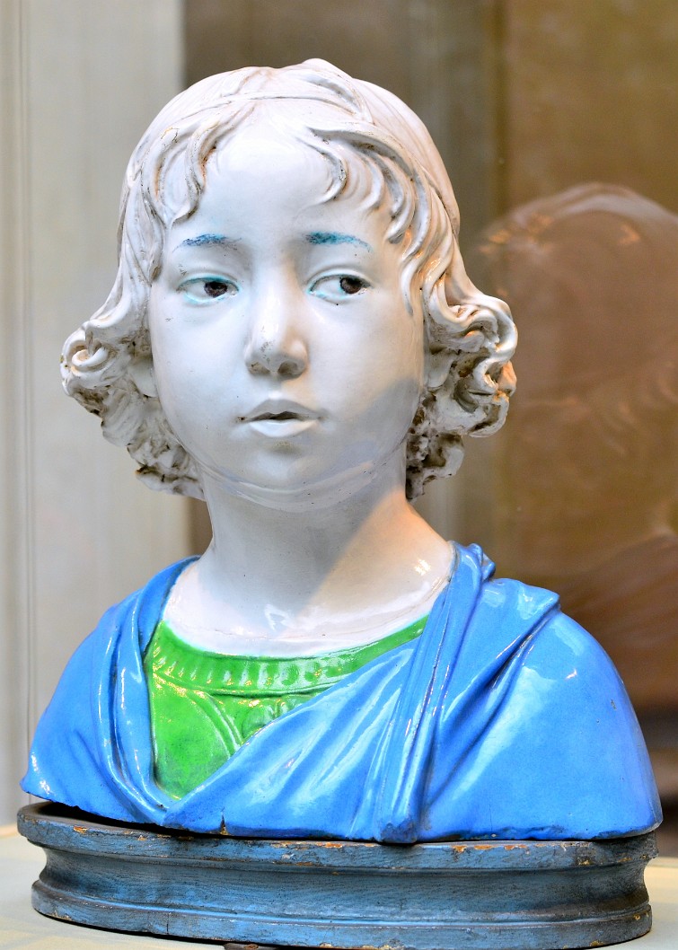 Bust of Boy by Andrea Della Robbia Bust of Boy by Andrea Della Robbia