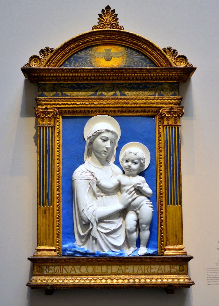 Madonna and Child by by Luca Della Robbia Madonna and Child by by Luca Della Robbia