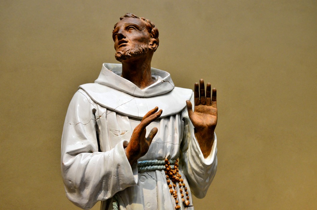 Saint Francis of Assisi by Santi Buglioni Saint Francis of Assisi by Santi Buglioni