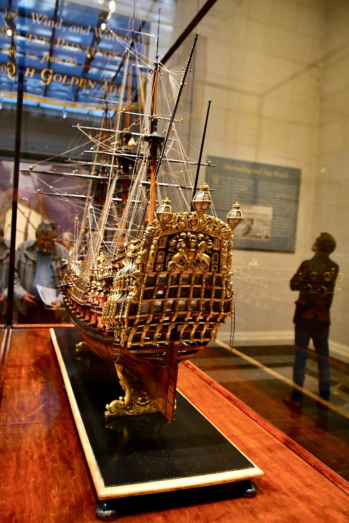 Gold Cage at the Stern