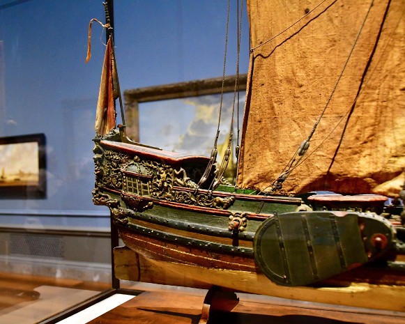 Dutch States Yacht Under Glass