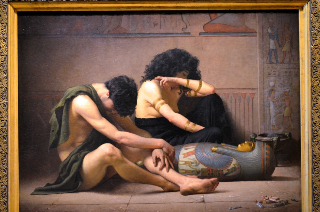 Lamentations over the Death of the First-Born of Egypt By Charles Sprague Pearce Lamentations over the Death of the First-Born of Egypt By Charles Sprague Pearce
