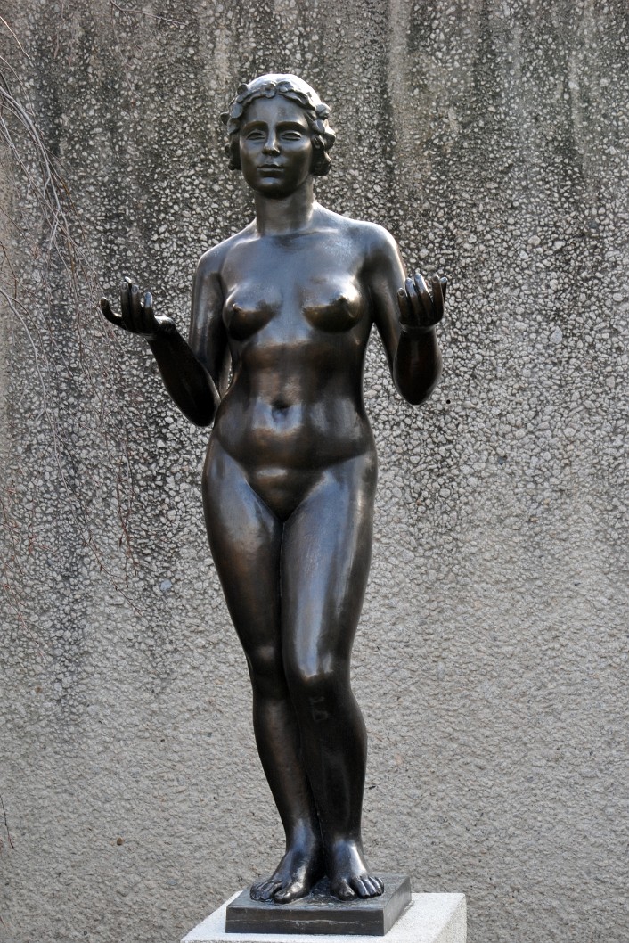 Nymph (from the Three Nymphs) by Aristide Maillol Nymph (from the Three Nymphs) by Aristide Maillol
