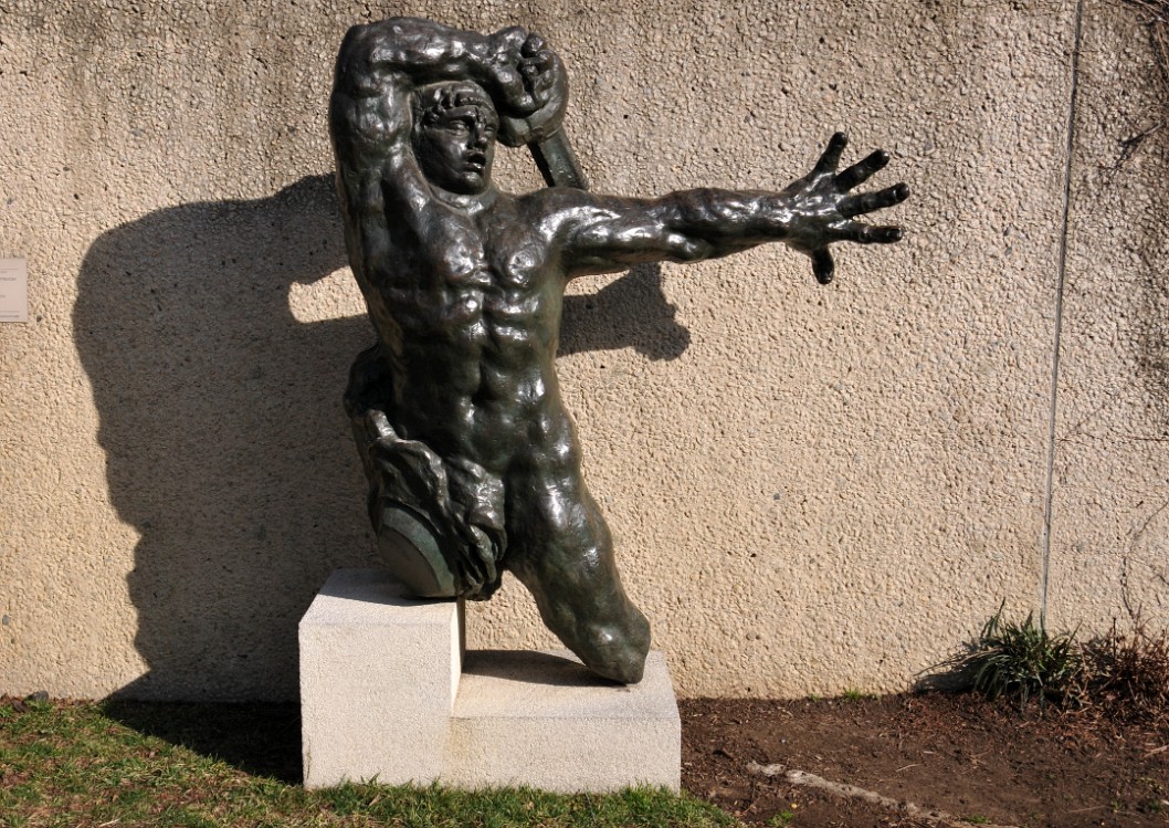 The Great Warrior of Montauban by Emile-Antoine Bourdelle The Great Warrior of Montauban by Emile-Antoine Bourdelle