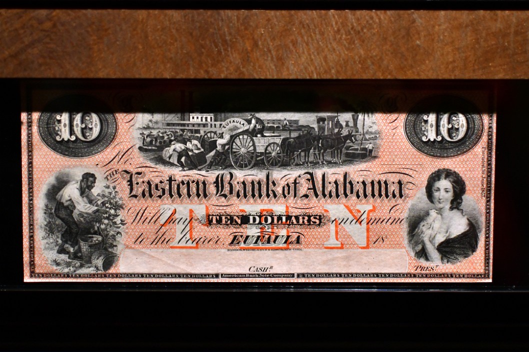 10 Dollars From the Eastern Bank of Alabama