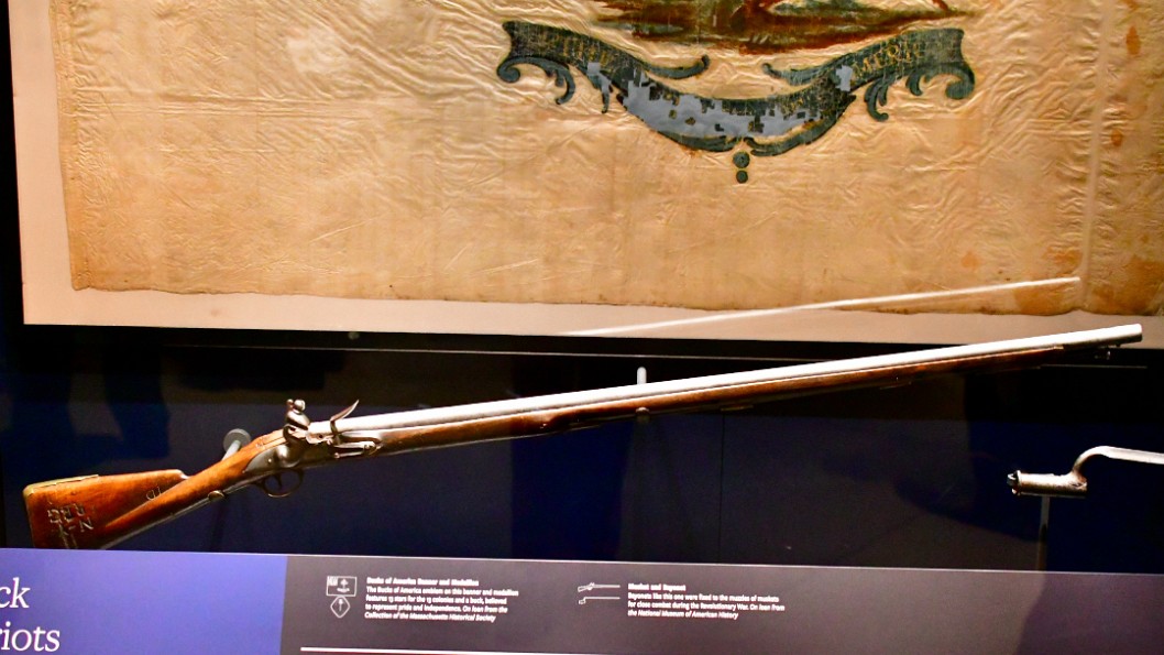 Musket Similar to Those Used by Black Patriots