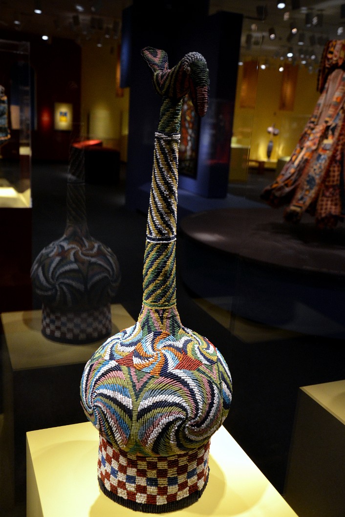 Cameroonian Bottle From the Bamum Peoples Cameroonian Bottle From the Bamum Peoples