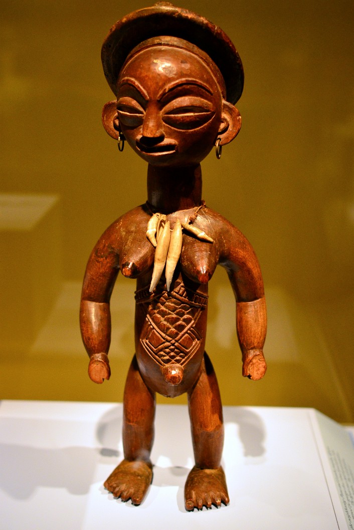 Gabonian Female Figure From a Lumbo or Punu Artist Gabonian Female Figure From a Lumbo or Punu Artist