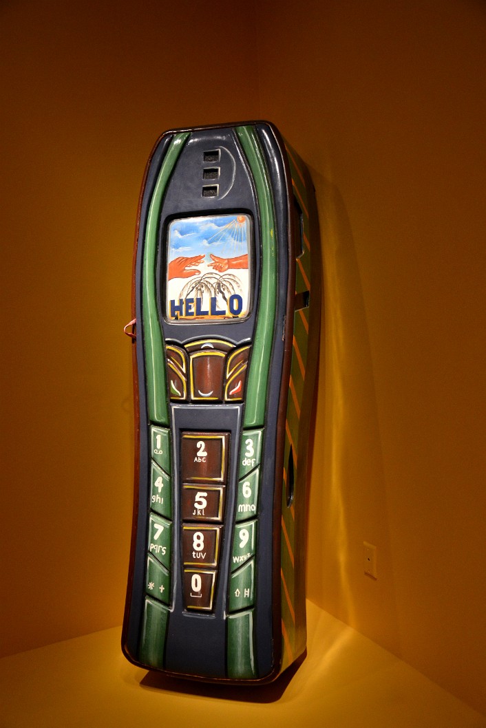 Nokia Cell Phone Coffin By Samuel Narh Nartey of Ghana Nokia Cell Phone Coffin By Samuel Narh Nartey of Ghana
