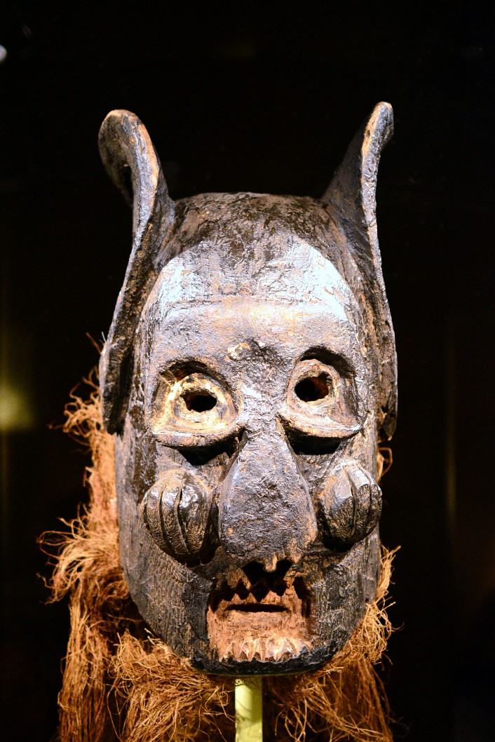 Gongoli Mask From Sierra Leone Made by a Mende Artist Gongoli Mask From Sierra Leone Made by a Mende Artist
