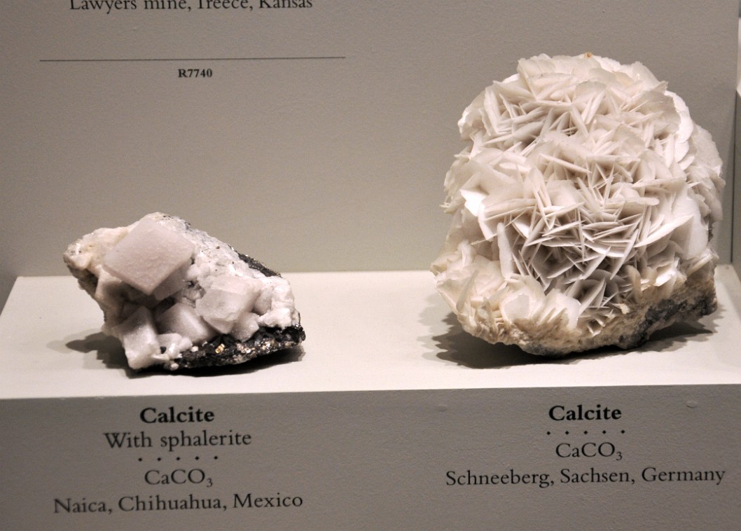 Two Very Differnt Expressions of Calcite Two Very Differnt Expressions of Calcite
