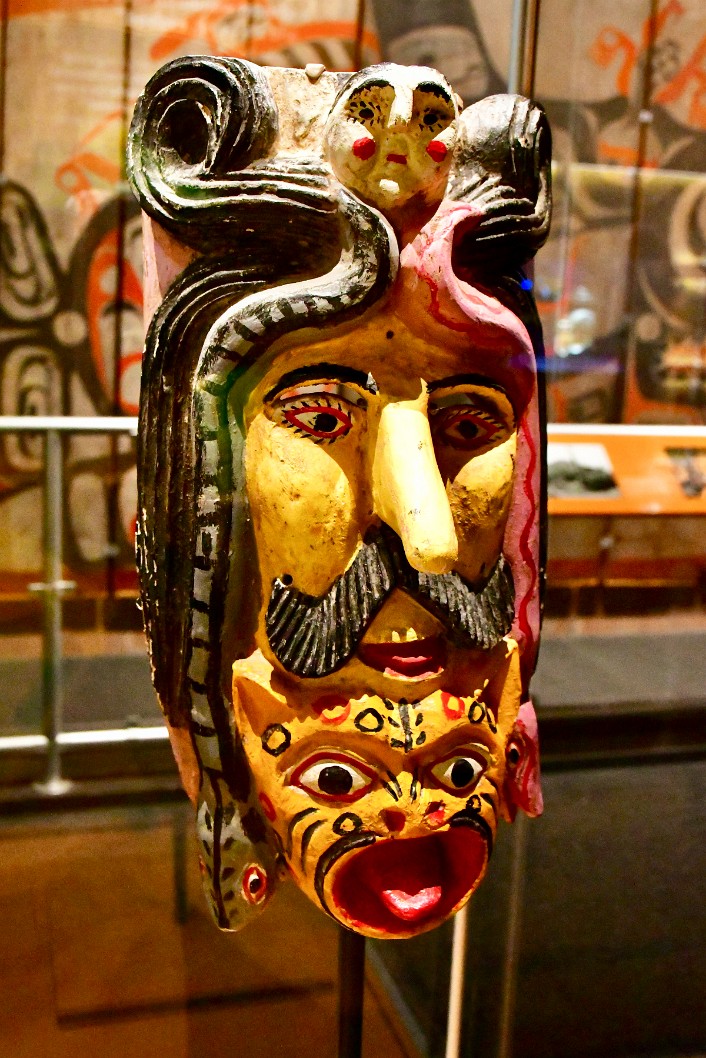 Mexican Carnival Mask From Guerrero