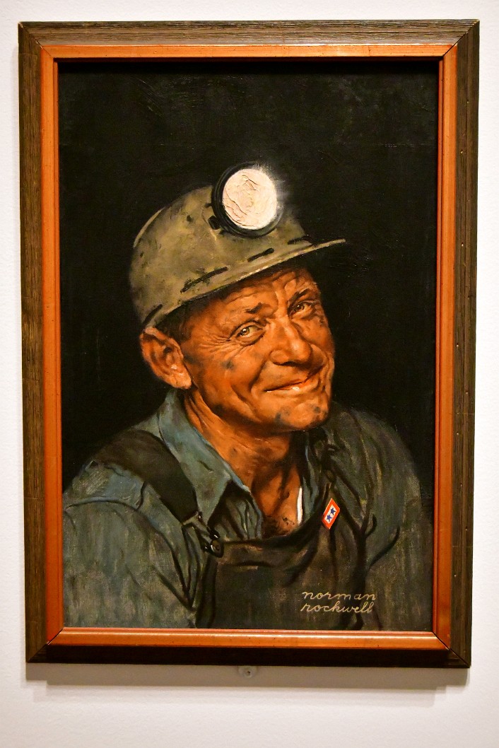 Mine Americas Coal by Norman Rockwell